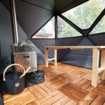 sauna tent and accessories
