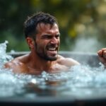 cold water immersion to recover after running