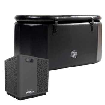 Premium Inflatable Oblong Ice Bath & Chiller Bundle
