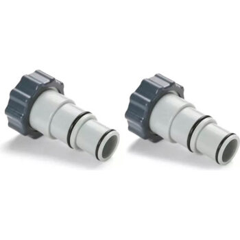 Adapter A for INTEX Pools (Pack of 2) | 32/38mm Hose to 2” Threaded Connector