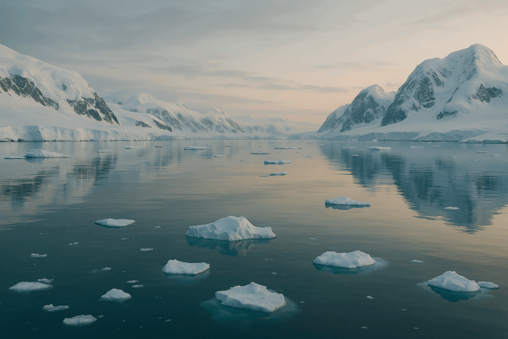 Antarctica the coldest place on earth.